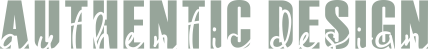 Logo authentic design_green